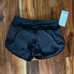 NWT SPEEDY lulu shorts 6 LONG
